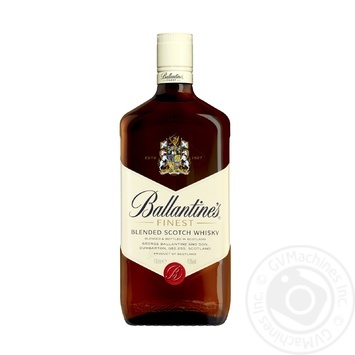 Віскі Ballantine's Finest 40% 1л купити, ціни на МегаМаркет - фото 1