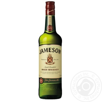 Віскі Jameson 40% 0,7л купити, ціни на МегаМаркет - фото 1