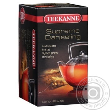 Чай чорний Teekanne Supreme Darjeeling 20шт 2,5г - купити, ціни на NOVUS - фото 1