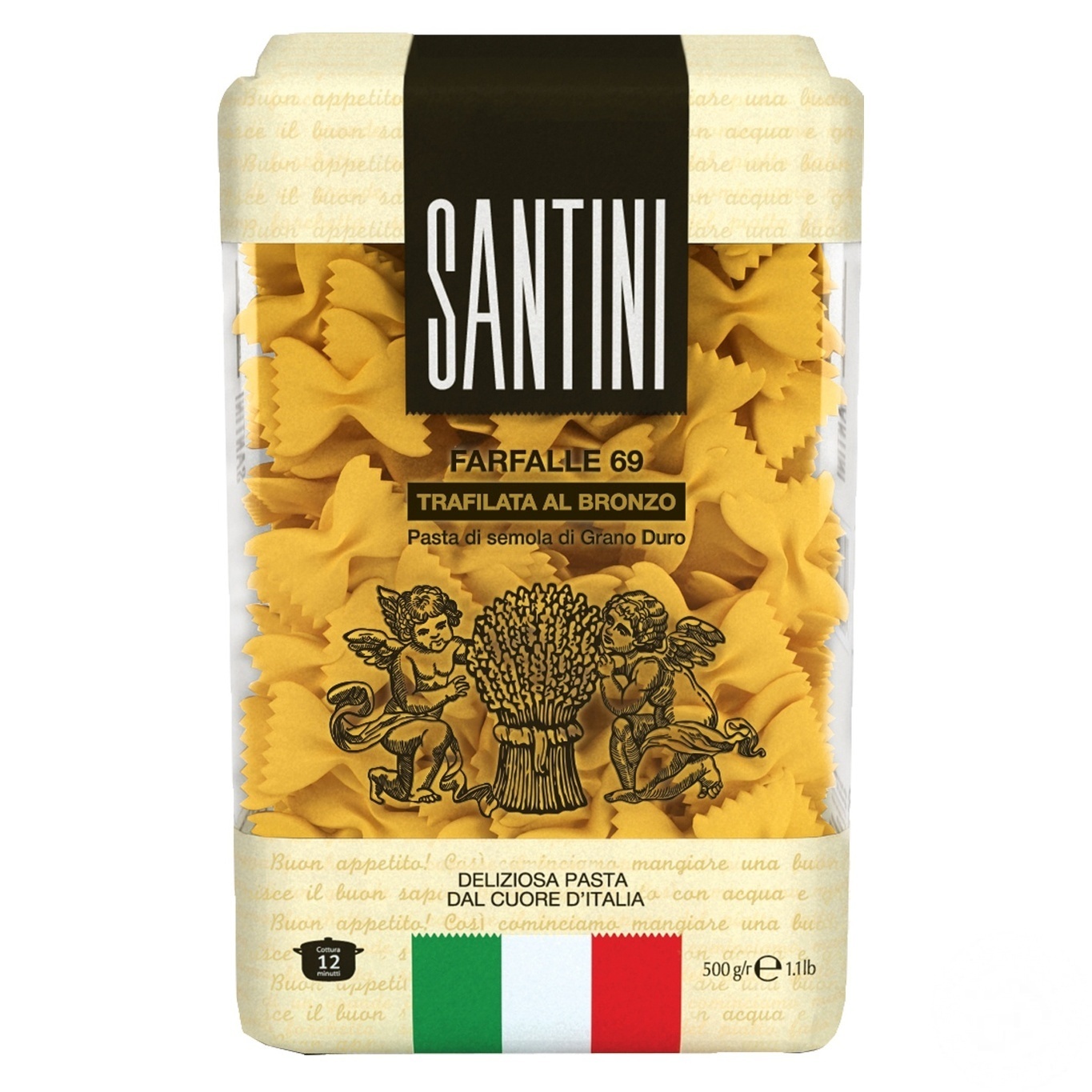 

Макаронные изделия Santini Бантики 69 500г
