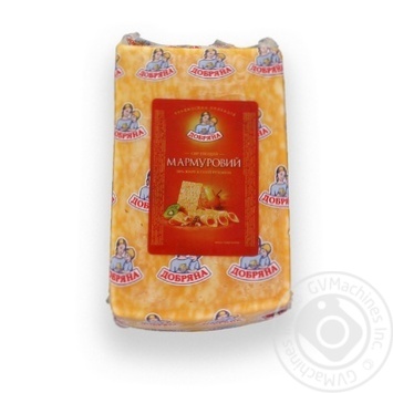 Cheese marble Dobriana hard 50% - buy, prices for MegaMarket - photo 1