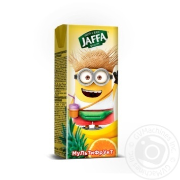 Нектар Jaffa kinder Spongebob мультифруктовый тропические фрукты 200мл купить, цены на МегаМаркет - фото 2