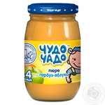 Chudo-Chado pumpkin-apple puree for babies 4 months and older 170ml