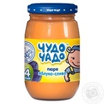 Chudo-Chado apple-plum puree for babies 3 months and older 170ml
