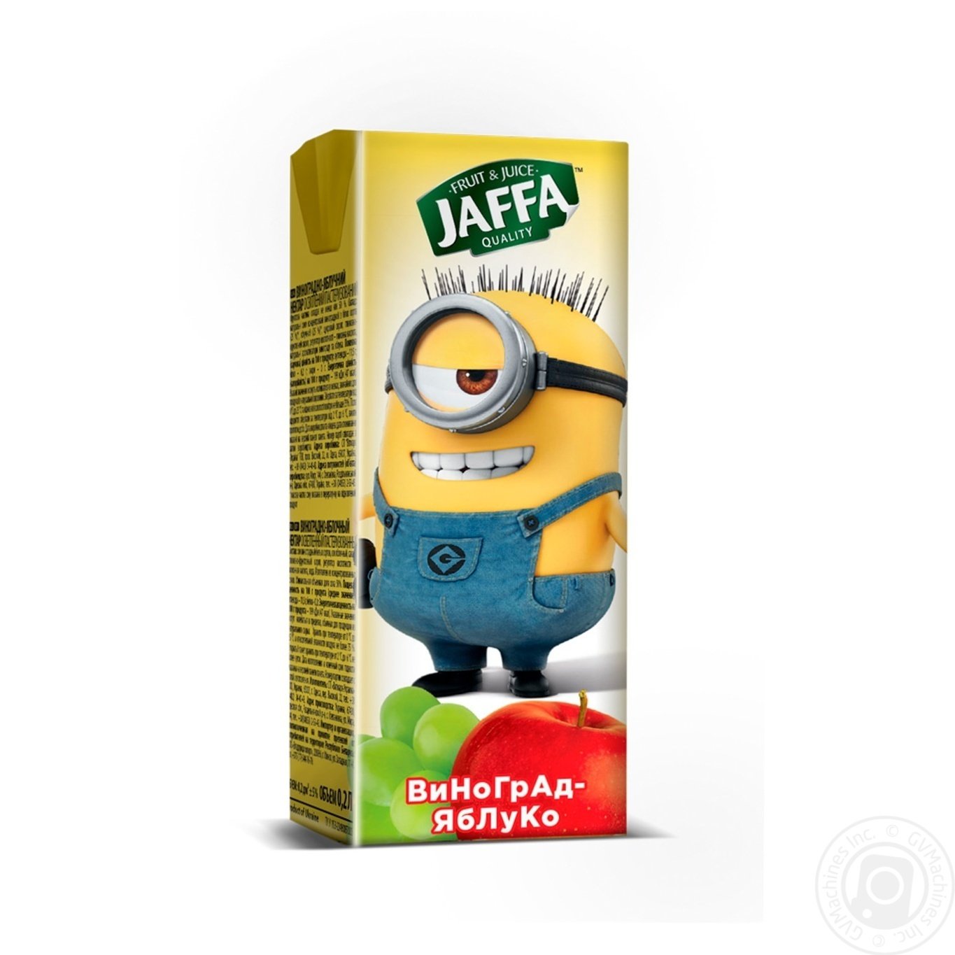 

Нектар Jaffa Minions виноградно-яблочный 200мл