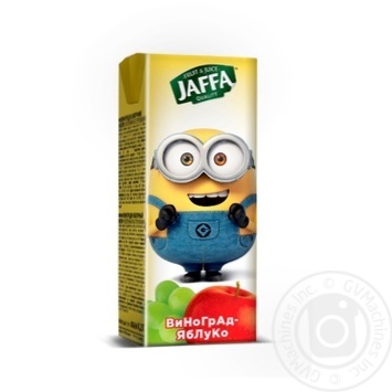 Нектар Jaffa Minions виноградно-яблучний 200мл - купити, ціни на Таврія В - фото 3