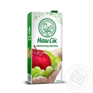 White grape apple nectar Nash Sok 1.93l - buy, prices for MegaMarket - photo 1