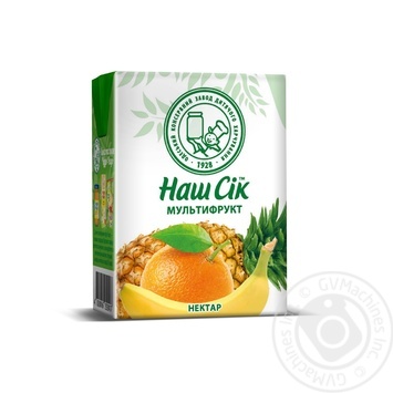 Multifruits nectar Nash Sok 200ml - buy, prices for MegaMarket - photo 1