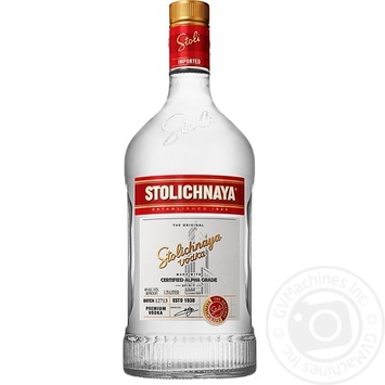 Stolichnaya Premium Vodka 40% 1,75l - buy, prices for MegaMarket - photo 1
