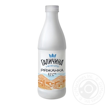 Ряжанка Галичина 4% 870г купити, ціни на МегаМаркет - фото 1