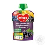 Milupa for children from 6 months apple-banana-black currants-blueberry puree 80g