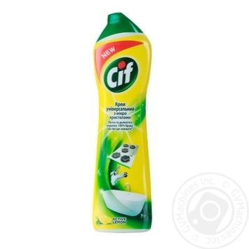 Means Cif Active lemon lemon for washing 500ml - buy, prices for MegaMarket - photo 1