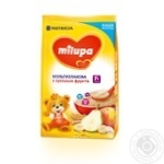 Каша молочная Milupa сухая быстрорастворимая мультизлаковая со смесью фруктов 210г