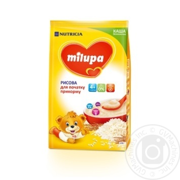 Milupa for children from 4 months dairy-free rice porridge 170g - buy, prices for MegaMarket - photo 1