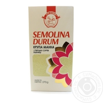 Крупа Сто пудов 270 г Манка Семоліна купить, цены на МегаМаркет - фото 1