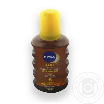 Масло-спрей Nivea для загара SPF 6 200мл купить, цены на МегаМаркет - фото 1