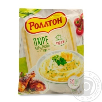 Пюре картофельное Роллтон со вкусом курицы 37г купить, цены на МегаМаркет - фото 1