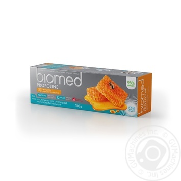 Паста зубная Biomed Propoline 100г купить, цены на МегаМаркет - фото 1