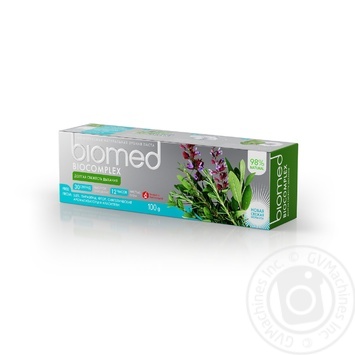 Biomed Biocomplex Tooth Paste 100g - buy, prices for MegaMarket - photo 1