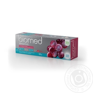 Паста зубна Biomed Sensitive 100г купити, ціни на МегаМаркет - фото 1