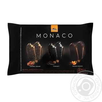 Набор Три Медведя Monaco мороженое глазированное на палочке 6*45г купить, цены на МегаМаркет - фото 3