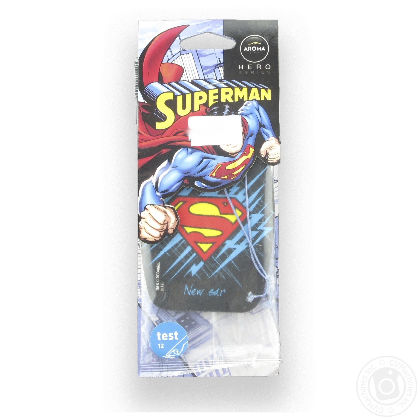 

Освіжувач повітря Aroma д/авто Superman Art.92770 х6