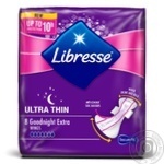 Прокладки Libresse Ultra Goodnight Extra Wings 8шт х10