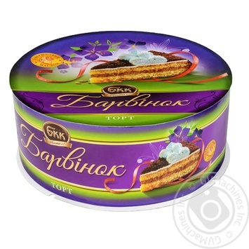 Bkk Barvinok cake 450g - buy, prices for MegaMarket - photo 3