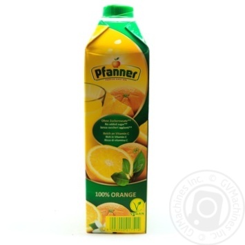 Сік Апельсиновий 100% 1л Pfanner купить, цены на МегаМаркет - фото 1