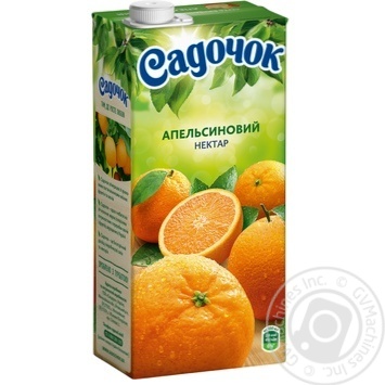 Нектар Садочок апельсиновий 0,95л купити, ціни на МегаМаркет - фото 1