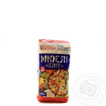 Мюслі Dr.Benner Еліт 400г х12 купить, цены на МегаМаркет - фото 1