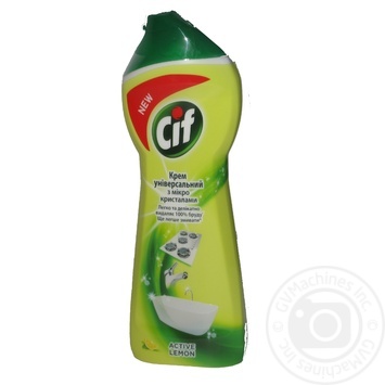 Чистящий крем Cif Active lemon Универсальный 250мл купить, цены на МегаМаркет - фото 1