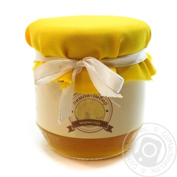 Мармелад Confiture лимон-імбир 200г купити, ціни на МегаМаркет - фото 1