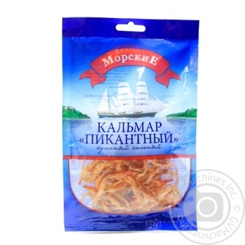 Snack squid Morskie Piquant 30g - buy, prices for MegaMarket - photo 1
