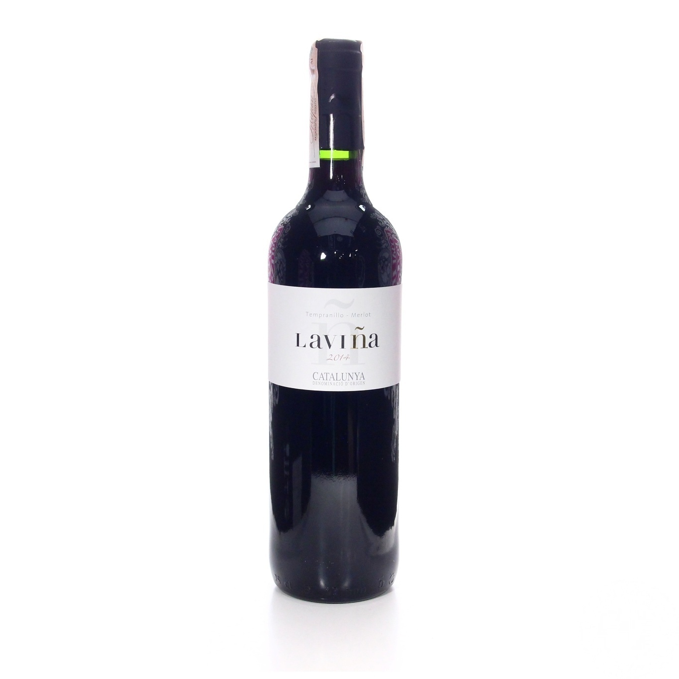 

Вино Catalunya Lavina Merlot-Tempranillo красное сухое 13,5% 0,75л