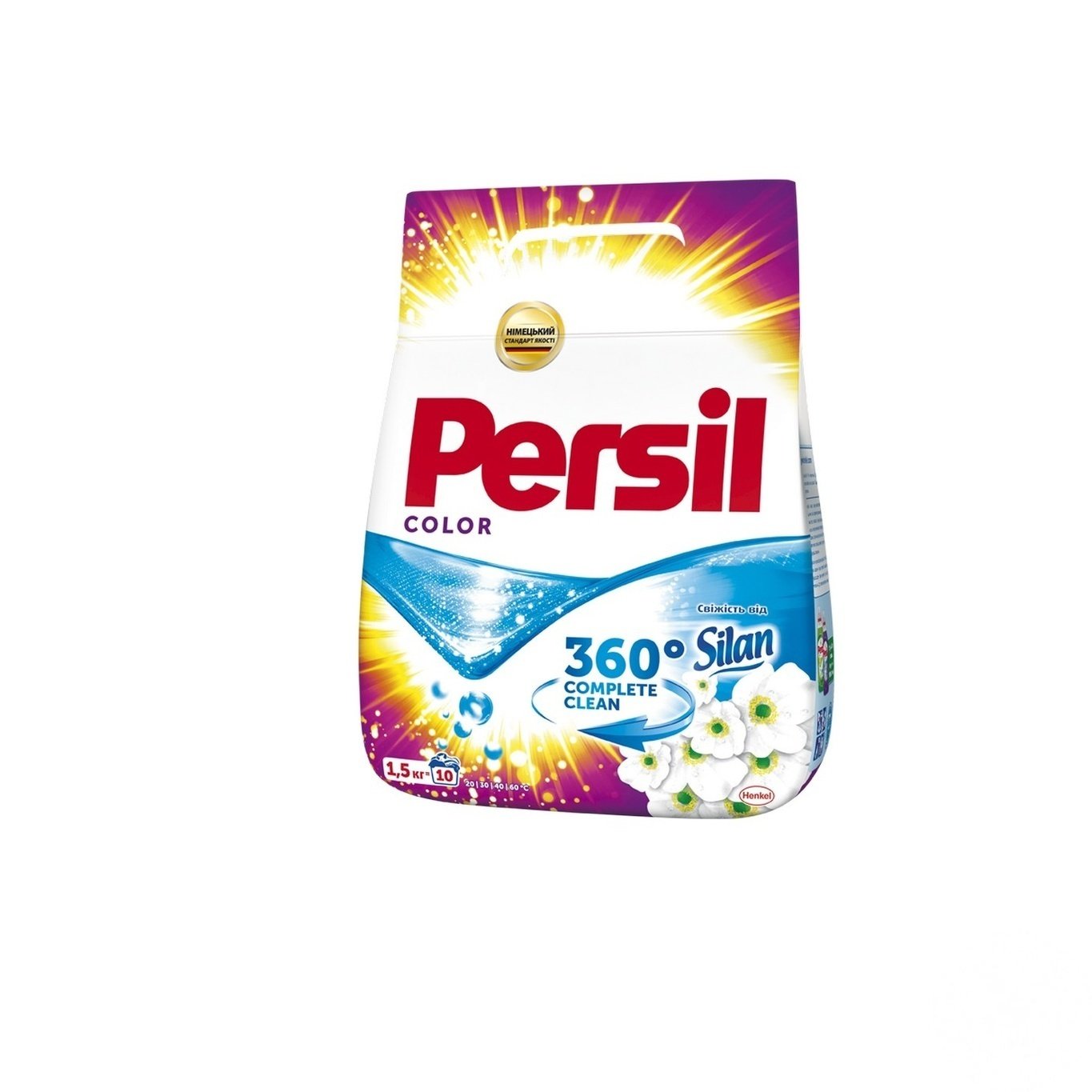 

Стиральный порошок Persil Колор Свежесть от Silan автомат 1,5кг