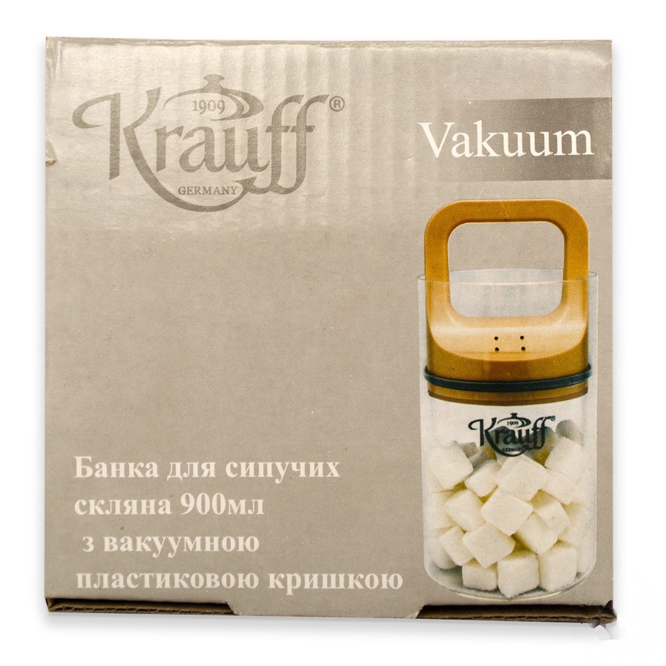 

Банка для сыпучих Krauff 900мл