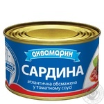 Сардина Аквамарин обжаренная в томатном соусе 240г