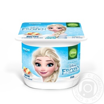 Danone strawberry-banana yogurt 2% 115g - buy, prices for MegaMarket - photo 1