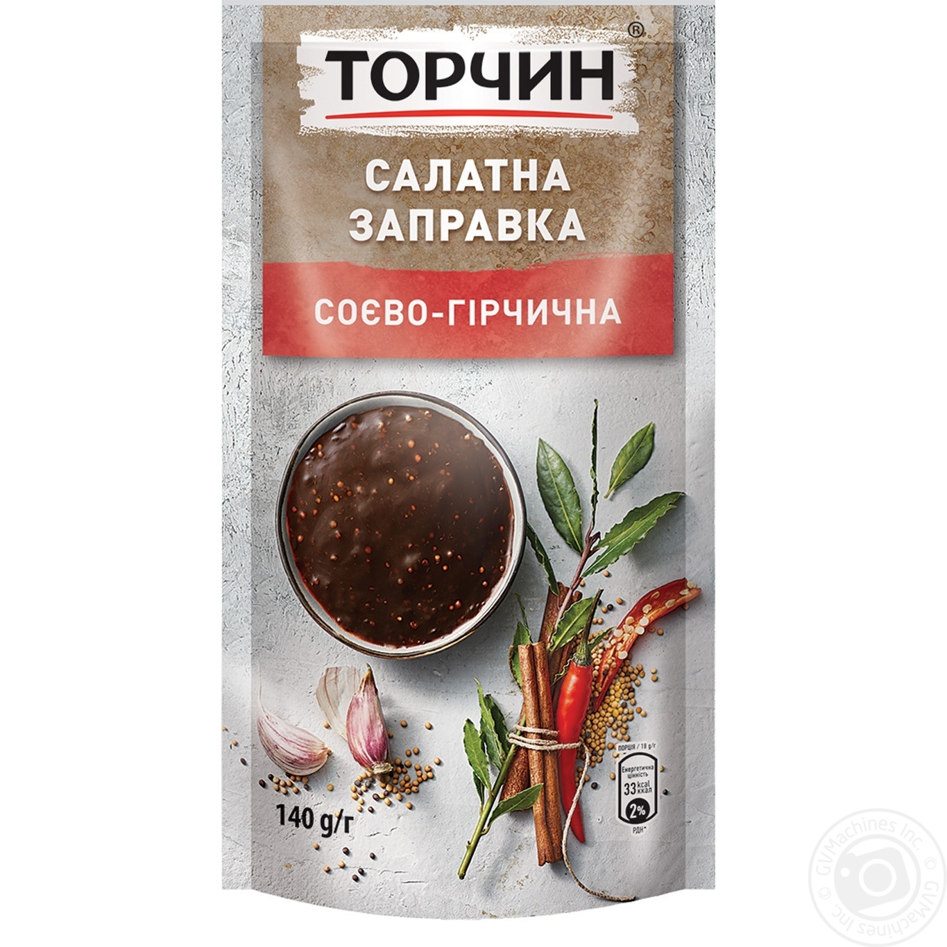 

Заправка Торчин Салатная соево-горчичная 140г