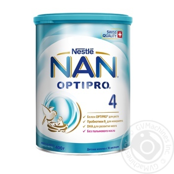 Dry baby milk Nestle Nan 4 for 18+ months babies 400g - buy, prices for NOVUS - photo 1