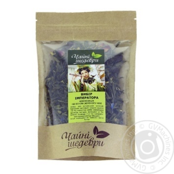 Chayni shedevry Green Tea Composition Emperor's Choice - buy, prices for Auchan - photo 2