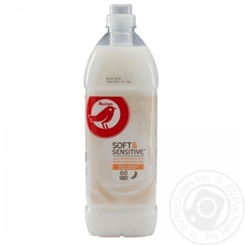 Auchan Conditioner for linen Sensitive Care concentrated 1.5l - buy, prices for Auchan - photo 1