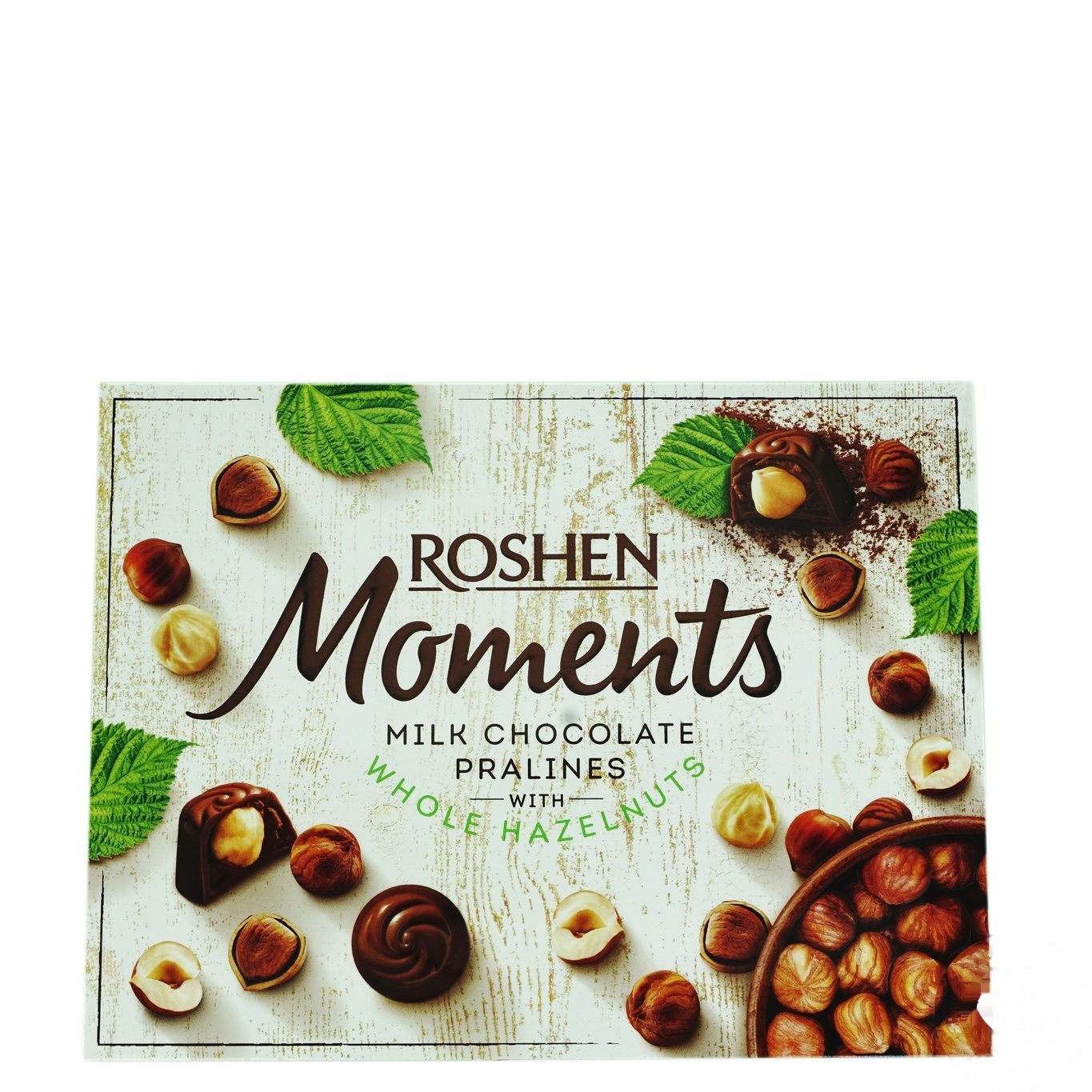 

Конфеты Roshen Moments с целым фундуком 116г