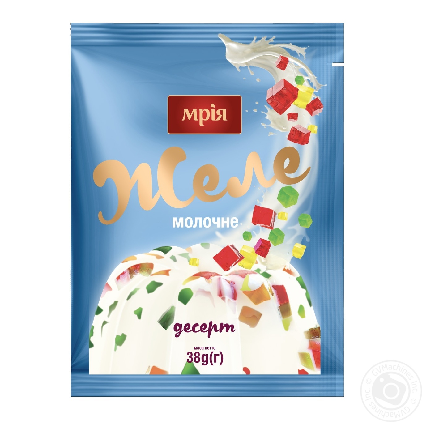 

Желе Мрия молочное 38г