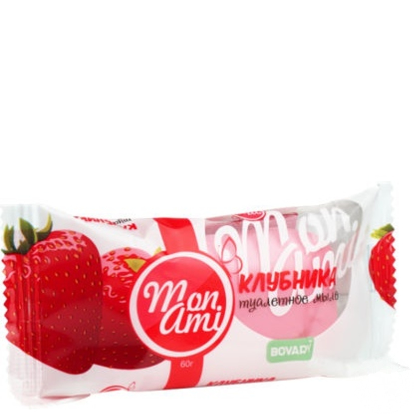 

Мыло туалетное Mon Ami клубника 60г