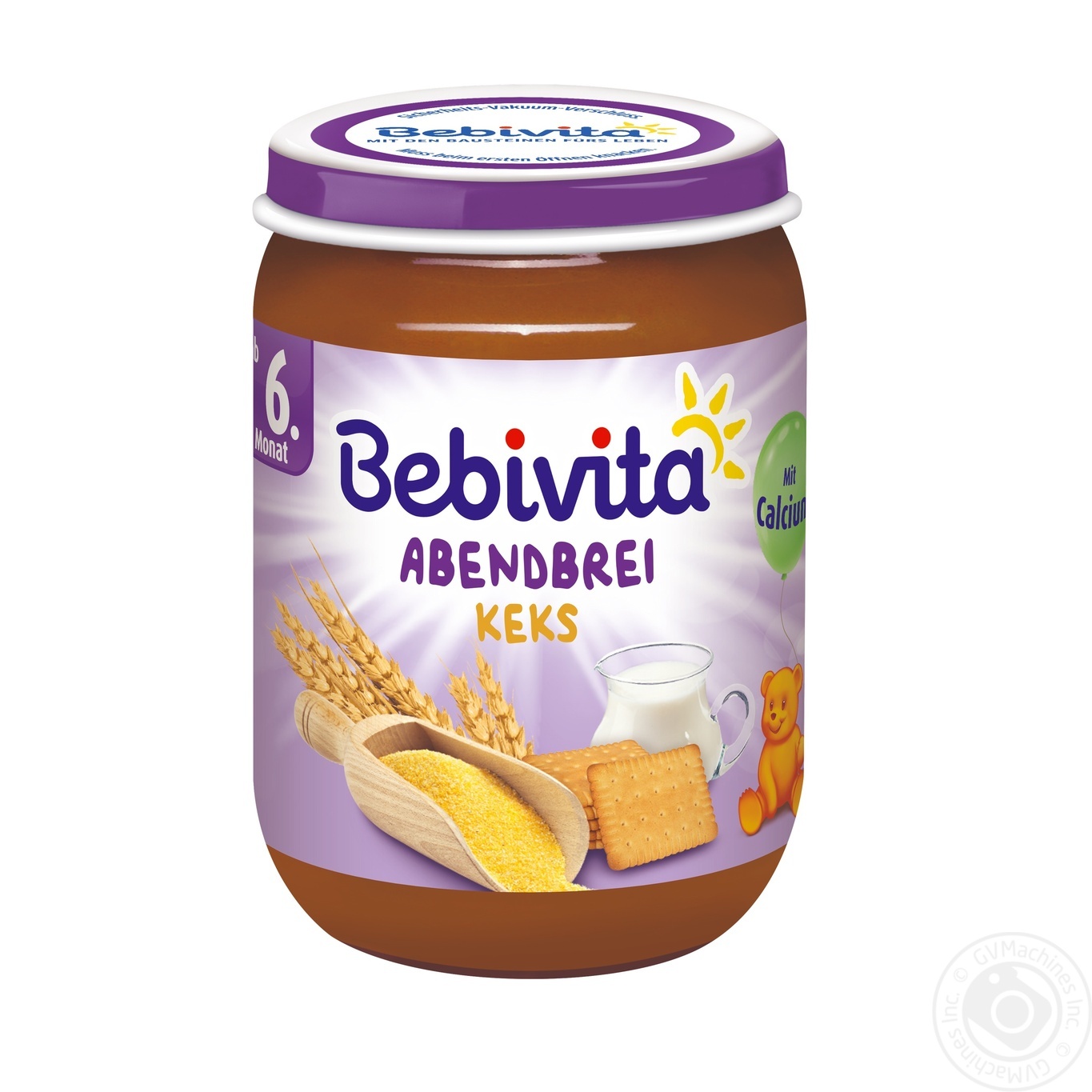 

Каша молочная Bebivita Спокойной ночи с печеньем для детей с 6 месяцев 190г