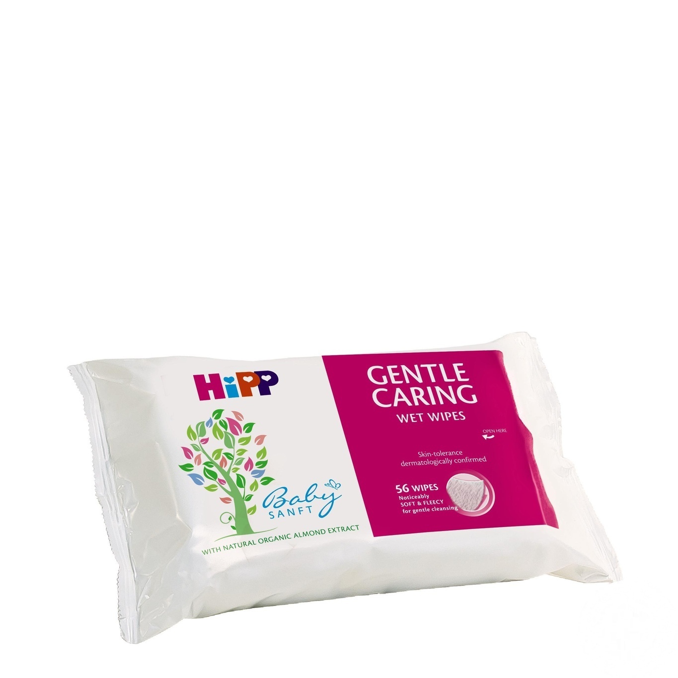 

Салфетки влажные Hipp Baby 56шт