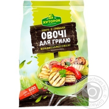 Vegetables Khutorok selianskij for grill-barbecue 600g - buy, prices for MegaMarket - photo 1