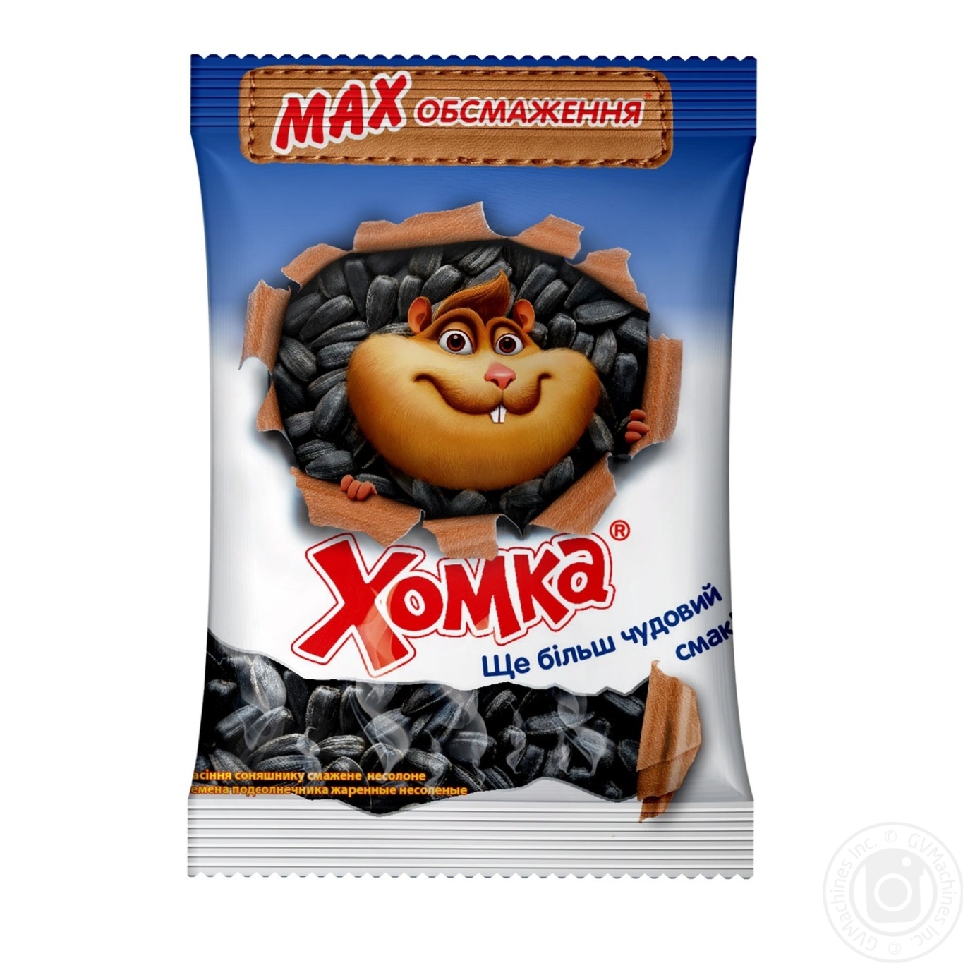 

Семена подсолнечника Хомка несоленое МАХ обжарки 100г